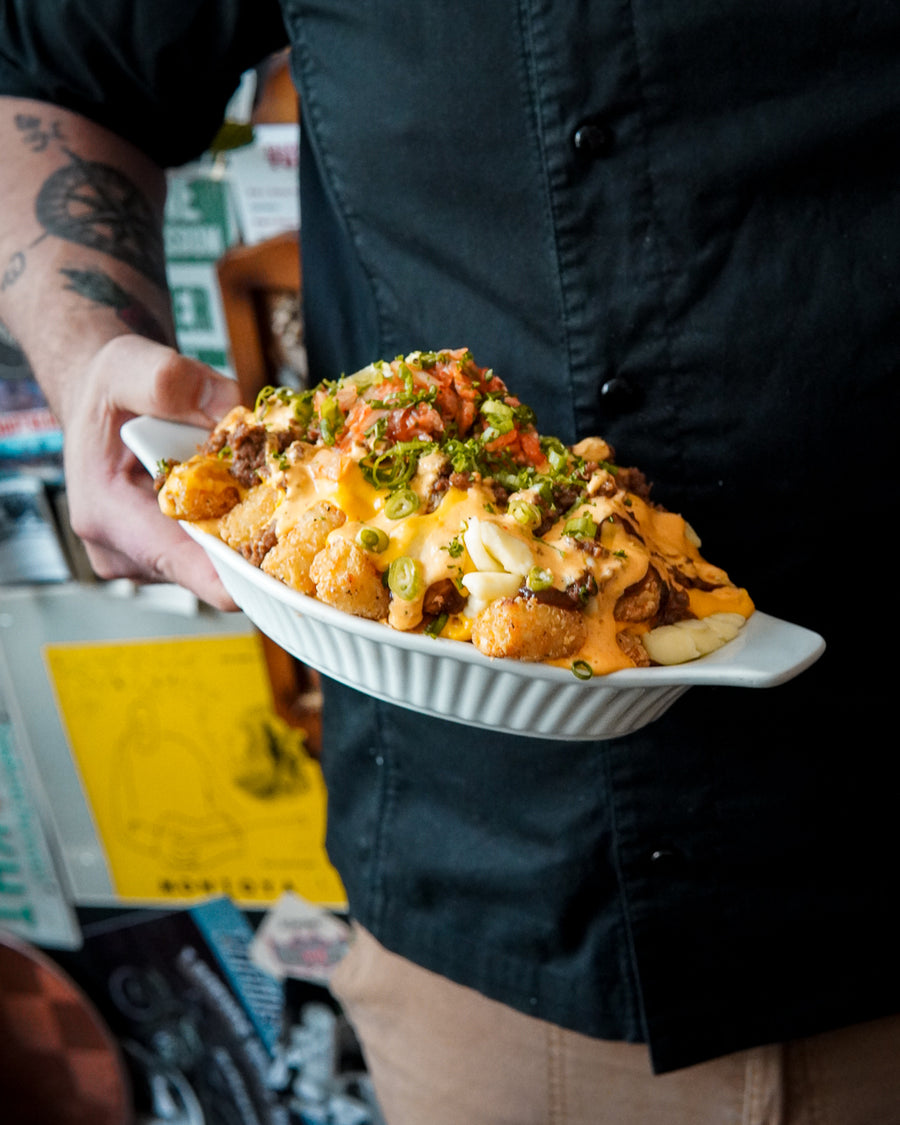 Korean Cheeseburger Tater Tot Poutine (July 29 - August 4)