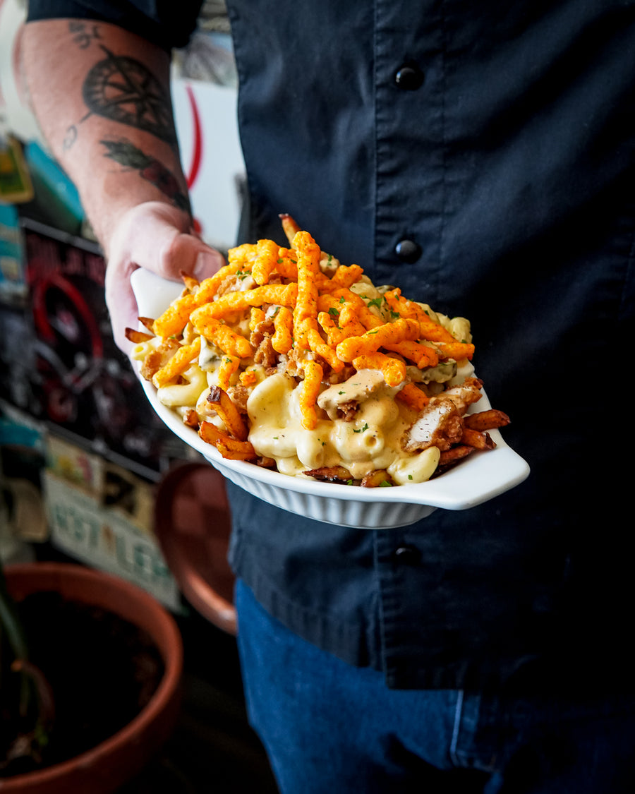 Cheeto Chicken Mac & Cheese (Oct. 28 - Nov. 3)