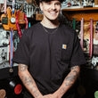 Load image into Gallery viewer, Carhartt Oversized Pocket Tee (Black)