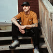 Load image into Gallery viewer, Carhartt Oversized Pocket Tee (Brown)