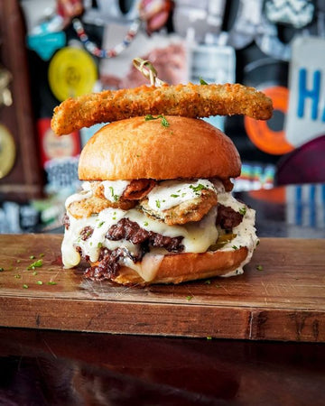 Dill Pickle Burger (September Burger of the Month)