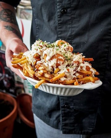 Garlic Parm Double Curd Poutine (Aug. 26 - Sept. 1)