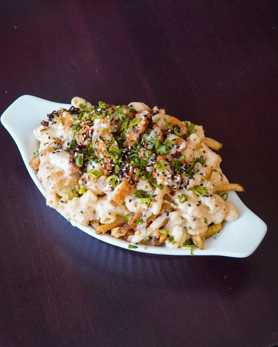 Chili Crisp Chicken Mac & Cheese Poutine (May 18-24)