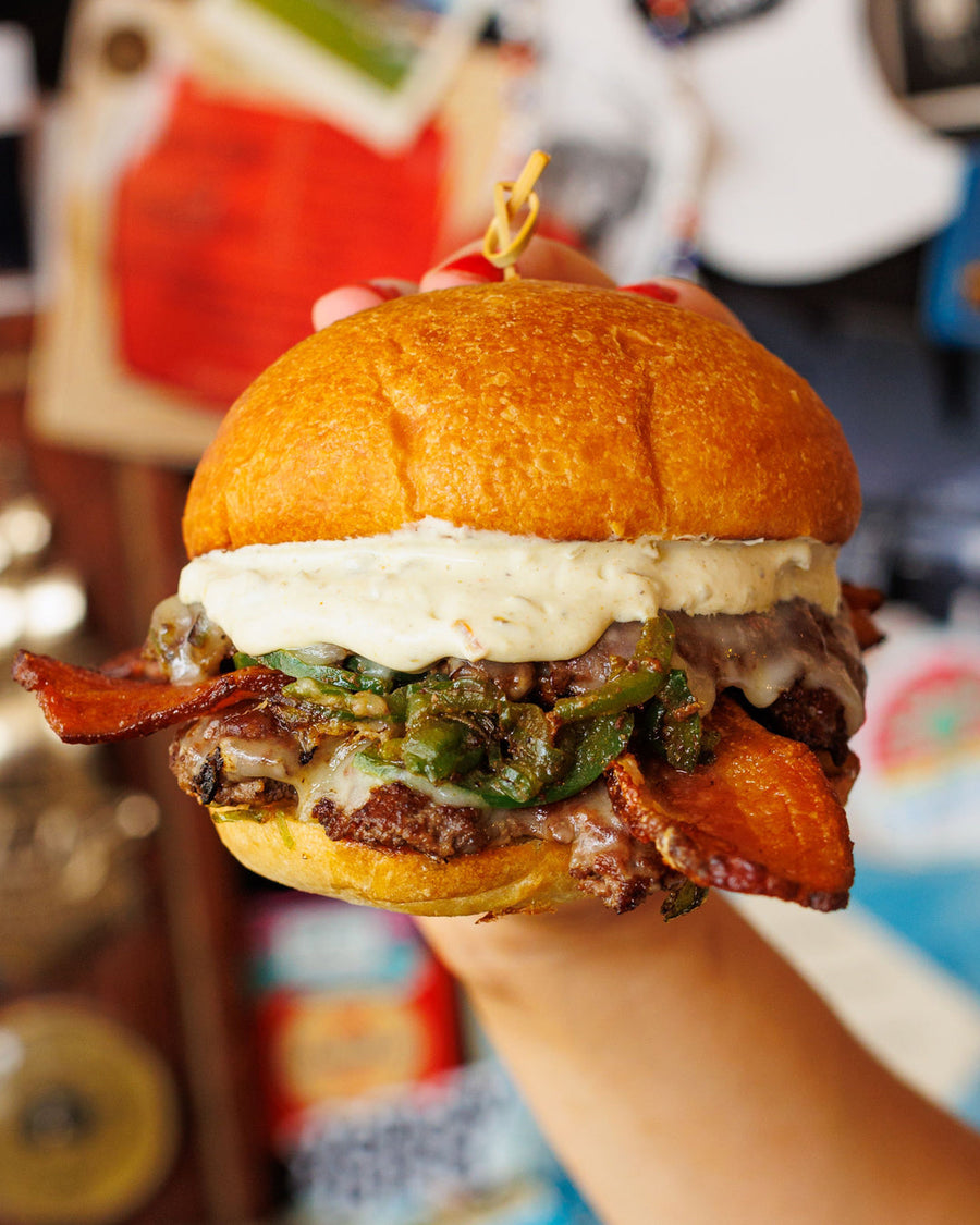 JALAPEÑO POPPER SMASH (September Burger of the Month)