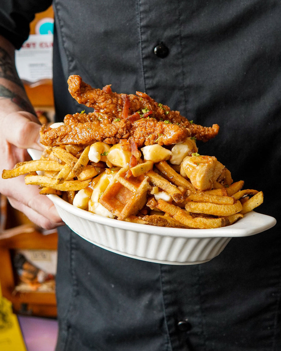 Maple Bacon Chicken & Waffles Poutine (June 8-14)