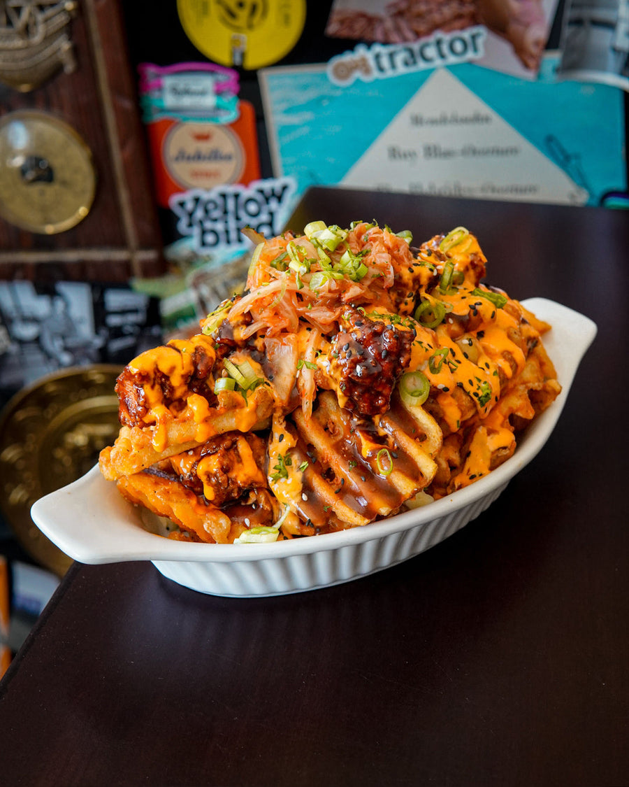 Korean Chicken & Waffles Poutine (February 23-March 1)