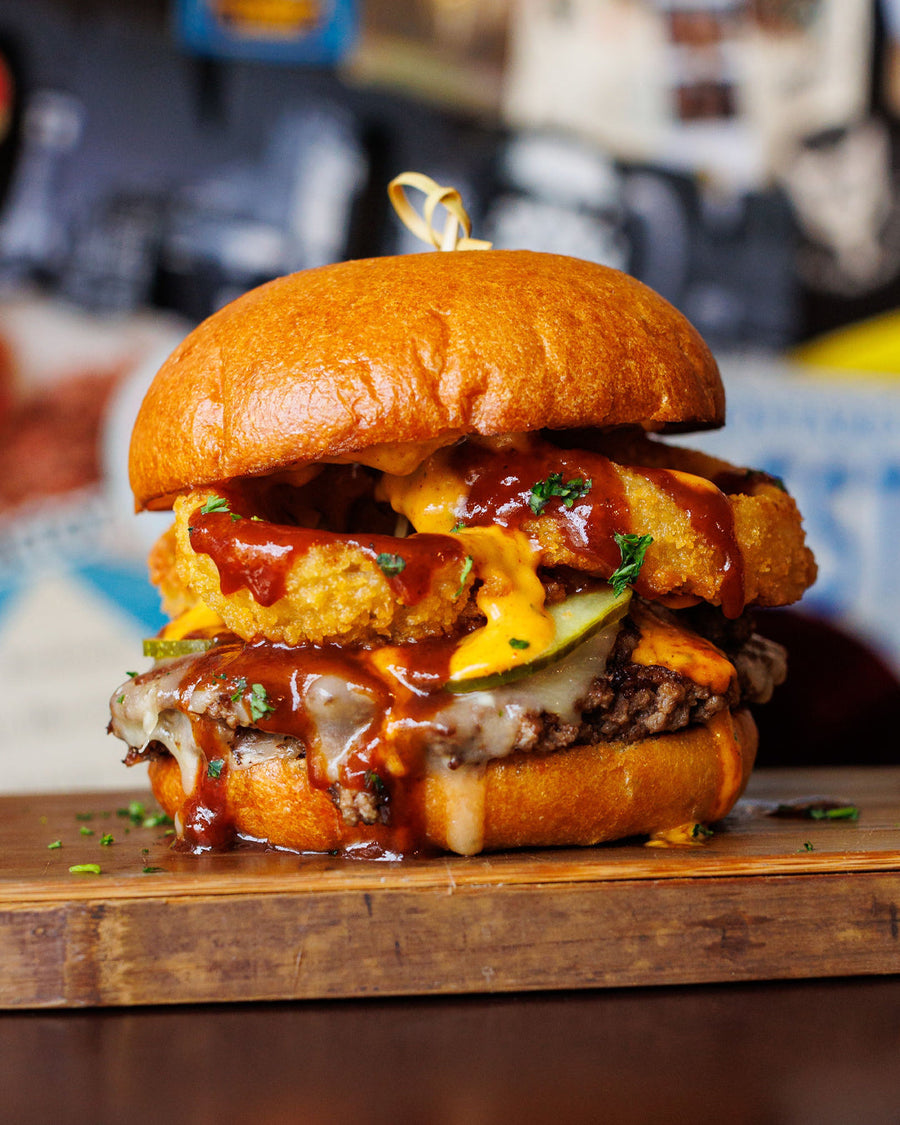 Onion Ring Smash (August Burger of the Month)