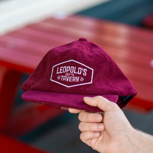 Corduroy Hat (Oxblood)