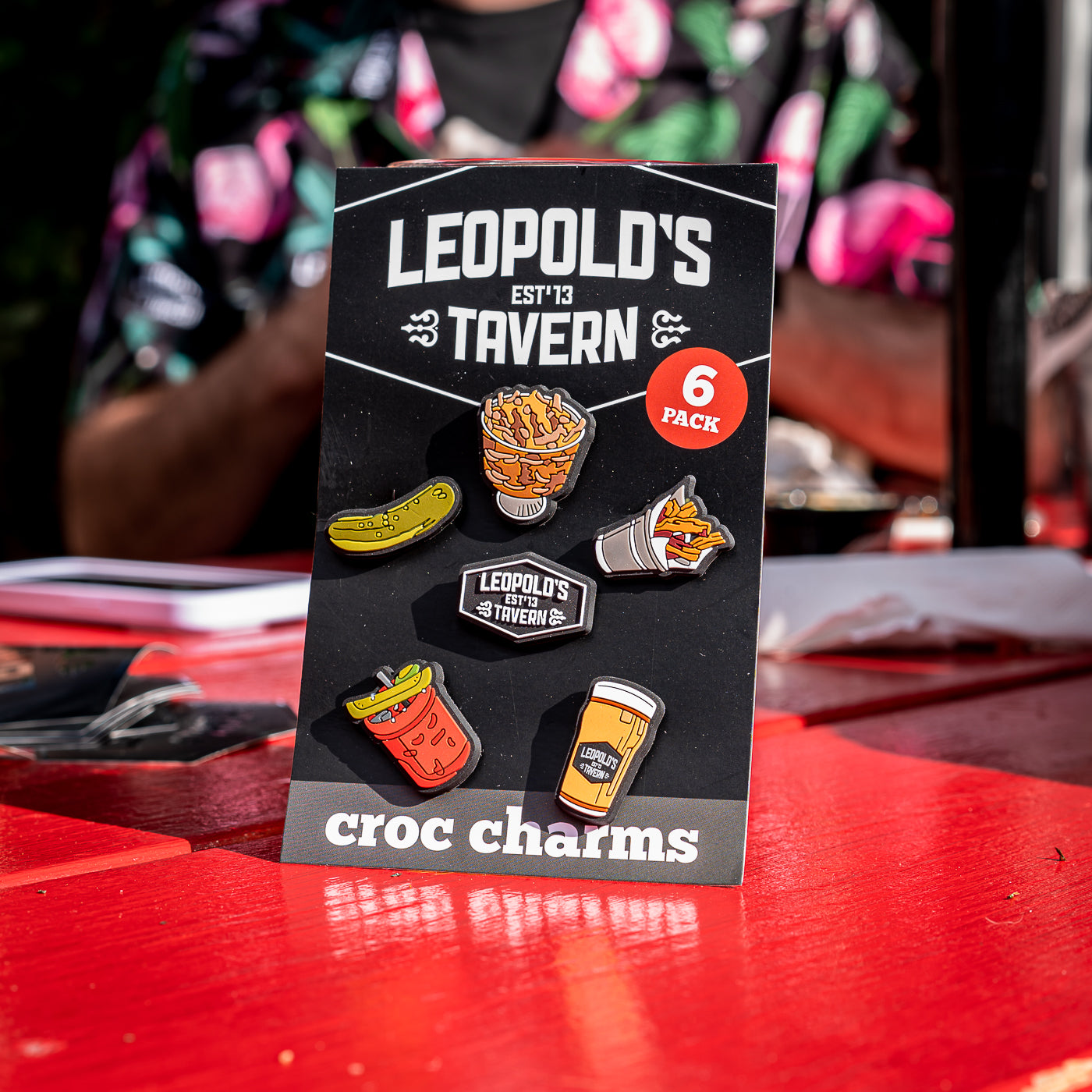 Croc Charms – Leopold's Tavern